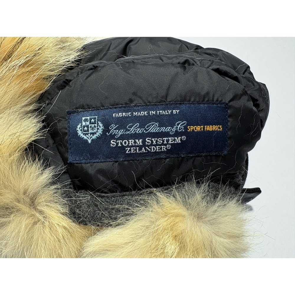 Canada Goose LORO PIANA Pilot Aviator Hat Down Fill Air Canada Size L/XL - Picture 11 of 16